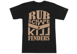 Raceland Europe Rub, Scrape and Kill Fenders T-Shirt